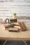 (6 Pack) Decorative Repurposed Rectangle Wooden Riser