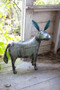 Decorative Reclaimed Metal Donkey