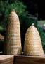 (2 Pack) - Decorative Tall Bee Skep