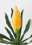 Yellow Orange Fake Tropical Bromeliad Plant - 17" Tall