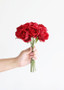 Artificial Flower Bouquet Of Red Roses