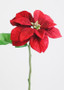 Red Artificial Garden Poinsettia - 13" Tall (Bundle Of 4)