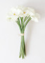 Real Touch Phalaenopsis Orchid Bouquet In White