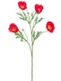 Poppy Artificial Wildflowers In Red (Bundle Of 2)