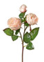 Natural Touch Artificial Roses In Blush - 21" Tall