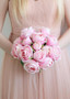 Artificial Rose Bouquet Arrangement In Pink