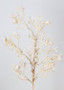 Cream Fake Coral Branch With Sea Shells - 25" Tall