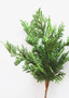 Artificial Natural Touch Cedar Pine Pick - 10" Tall (Bundle Of 3)