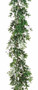 Outdoor Artificial Plant Boxwood Garland - 6'