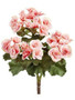 10" Begonia Bush X3 Pink 12 Pieces FBB841-PK