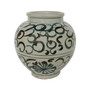 Blue And White Small Jar Sea Flower (1700B)