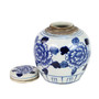 Blue And White Mini Jar The Peony (1601C)