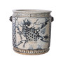 Blue And White Kylin Orchid Pot (1590)