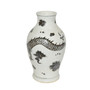 Black Dragon Kwanyin Porcelain Vase (1560)