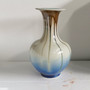 Reaction Glazed Pear Vase (1321)
