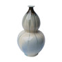 Reaction Glazed Gourd Vase (1317)