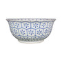 Blue And White Porcelain Bowl Turtle Shell Motif (1261)
