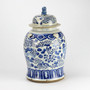 Vintage Temple Jar Phoenix Motif - Large (1218B-L)