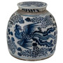 Vintage Ming Jar Phoenix Motif - Large (1217B-L)