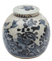 Vintage Ming Jar Flower Bird Motif - Large (1217A-L)