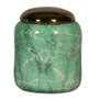 Jade Green Lidded Porcelain Jar (2013S-JG)