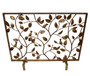 Antique Gold Bird Branch Iron Firescreen (HC717)