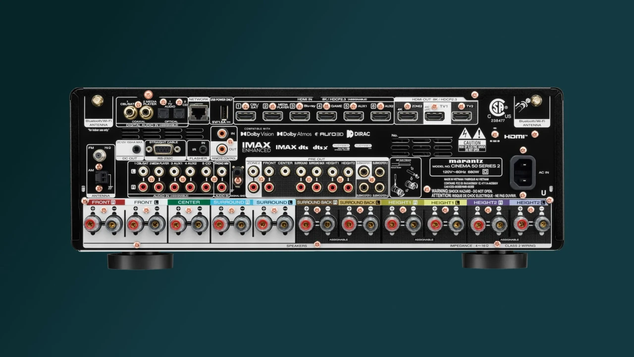 Marantz Cinema 50 Series 2 – 9.4 AV Receiver - Audio Experience
