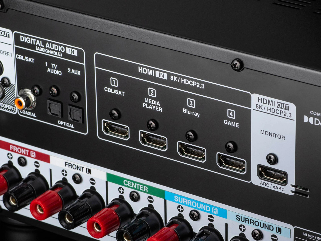 Denon AVR-S570BT – 5.2 Ch. 70W 8K AV Receiver