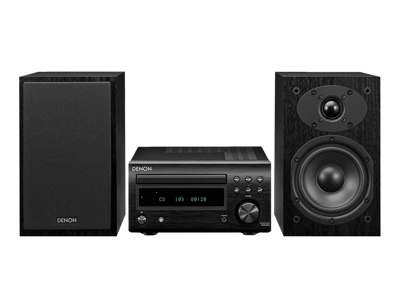 Denon SONY+DENON+OTTO+LO-D 4個 D-M41 HiFi System with CD \u0026 