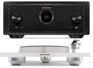 Marantz Model 10 + TT15S1 – Flagship Hi-Fi Stereo Bundle ($1,250.00 Savings) black, front panel
