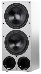 RBH Signature Reference 1212N-SF/R – Dual 12" Passive Subwoofer white cabinet with black drivers RBH Reference 1212 N – Dual 12" Passive Subwoofer