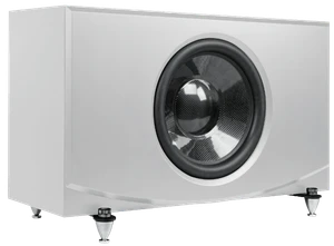 RBH UNRIVALED 21 – 21" Passive Subwoofer + DA-2602DSP Amplifier white without grille