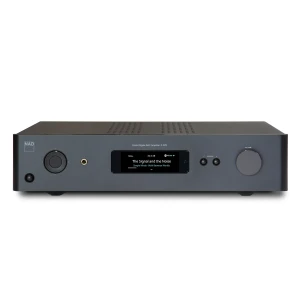 NAD C 379 BluOS® – Streaming Integrated Amplifier front panel controls