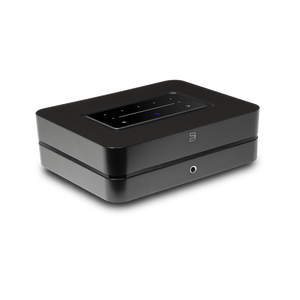 Bluesound Powernode (2025 Model N331) – BluOS® Streaming Integrated Amplifier black side Bluesound Powernode (2025 Model N331) – BluOS® Streaming Integrated Amplifier black side