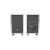 Onkyo Creator Series GX-30ARC – Desktop Powered Monitors, Active, Bookshelf Speakers (Pair), white, back panel, rear, inputs outputs