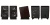 Onkyo Creator Series GX-30ARC – Desktop Powered Monitors, Active, Bookshelf Speakers (Pair), 80th anniversary, left side without grille