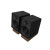 Onkyo Creator Series GX-10DB – Desktop Powered Monitors, Active, Bookshelf Speakers (Pair), black, right top angle without grille