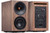Cambridge Audio L/R S – Active Stereo Speaker System walnut front and back