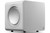 Cambridge Audio MSX SUB 200 – 6.5" Powered Subwoofer white front left angle with grille
