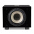 REL Serie S – S/850 – 12" Powered Subwoofer black without grille front