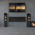 Klipsch Reference R-605FA – Floor Standing Tower Speaker (Single) in a living room home theater system