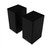 Klipsch Reference R-50M – Stand Mount Bookshelf Speakers (Pair)  top right angle with grille