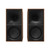 Klipsch The Nines – Powered Stand Mount Bookshelf Speakers (Pair) walnut front