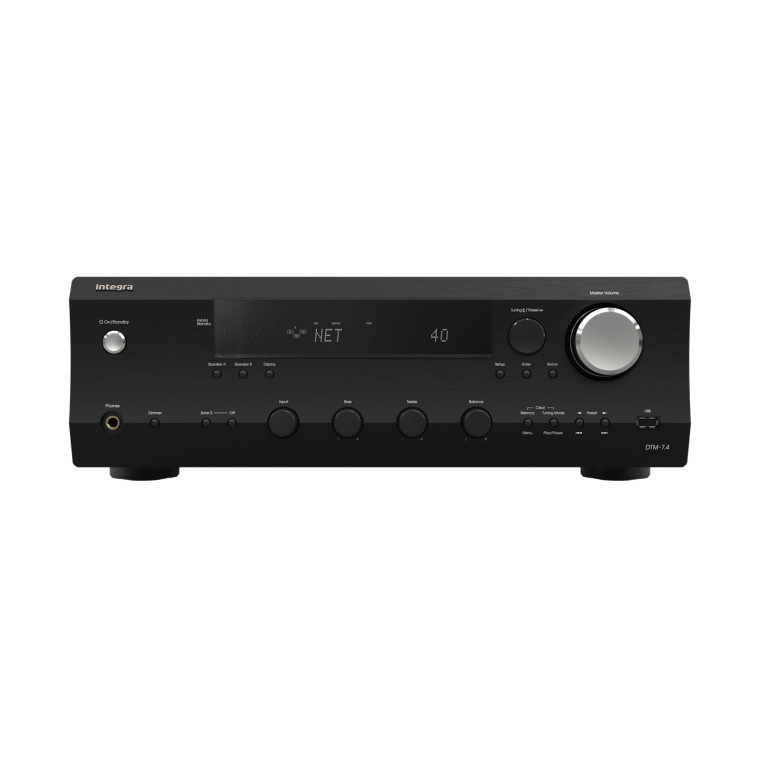 Integra DTM-7.4 – Hi-Fi Network Stereo Receiver front