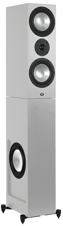 RBH Signature 621-M – Floorstanding Tower Speaker white cabinet silver driver