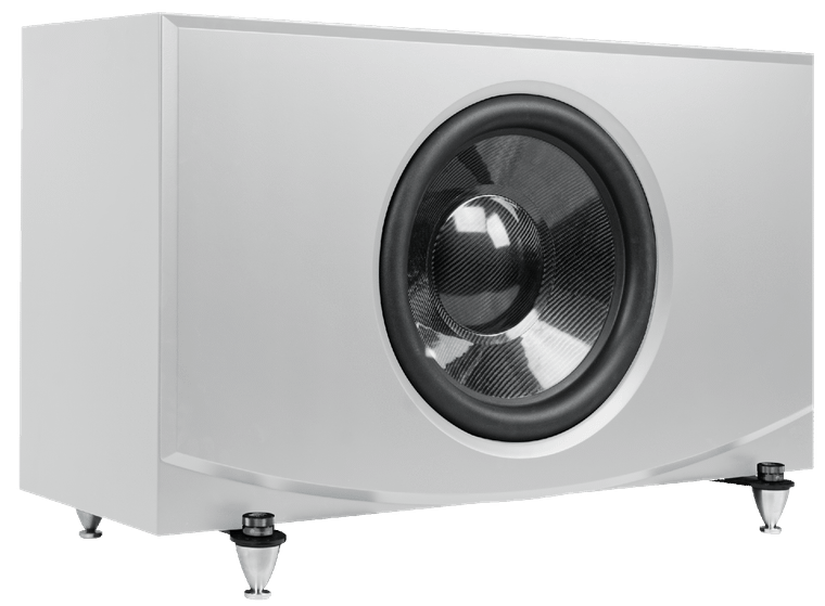 RBH UNRIVALED 21 – 21" Passive Subwoofer + DA-2602DSP Amplifier white without grille