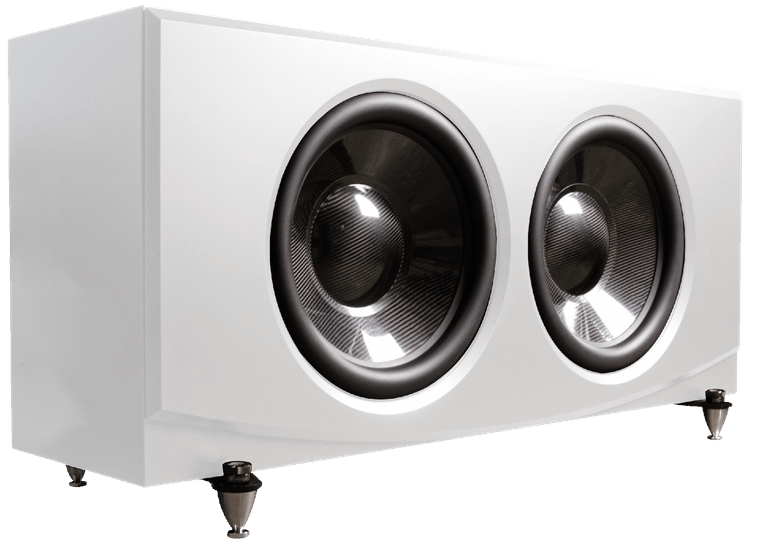 RBH UNRIVALED 221 – Dual 21" Passive Subwoofer + DA-2602DSP Amplifier white