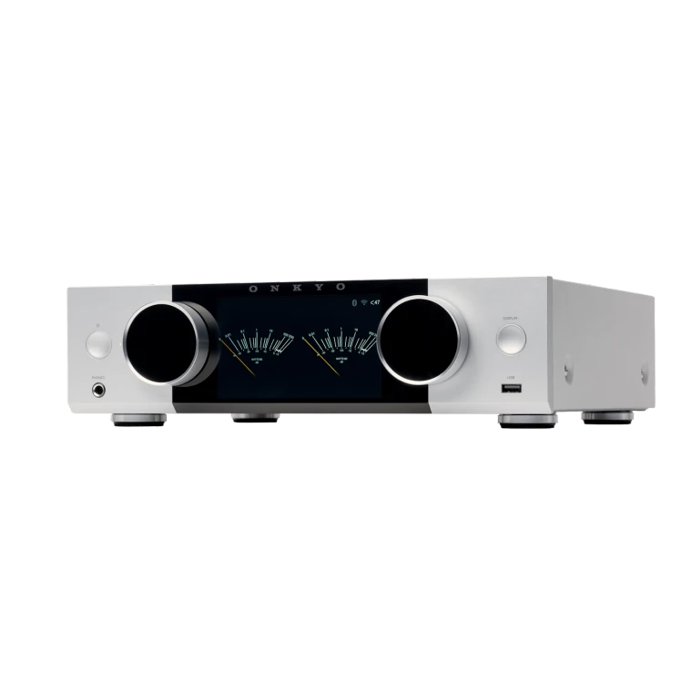 Onkyo Muse Y-40 – Streaming Integrated Amplifier silver front