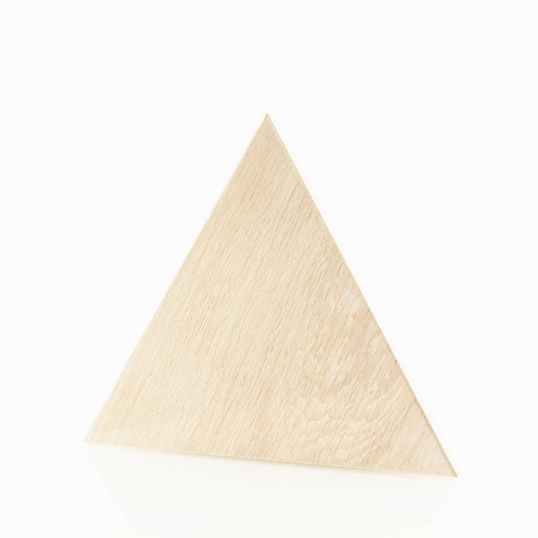 Form At Wood Flat Series Triangle Snow White Oak C01
