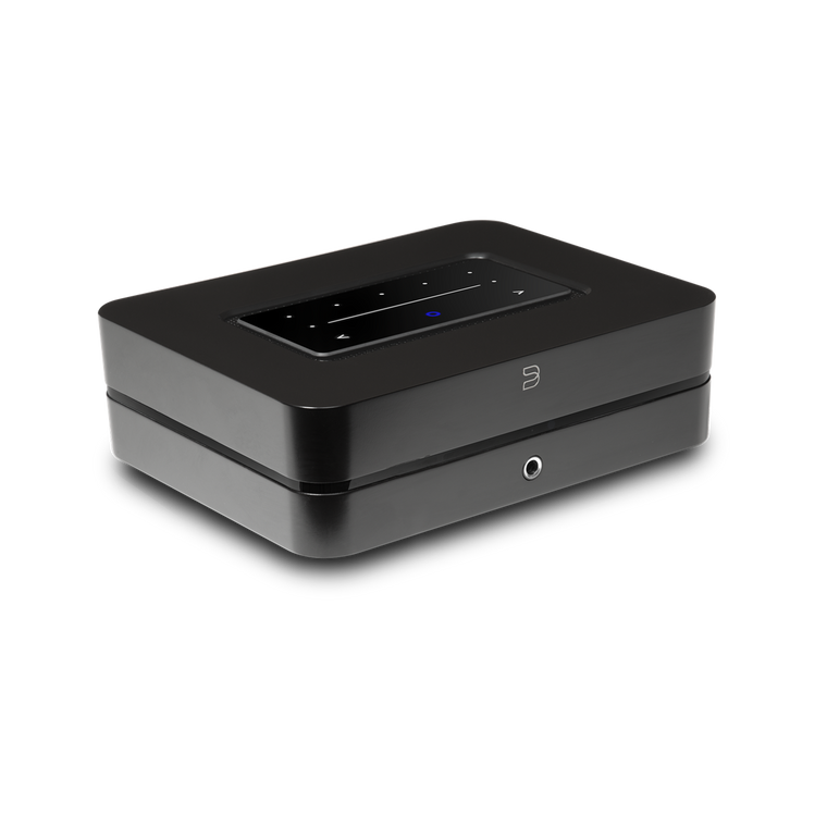Bluesound Powernode (2025 Model N331) – BluOS® Streaming Integrated Amplifier black side